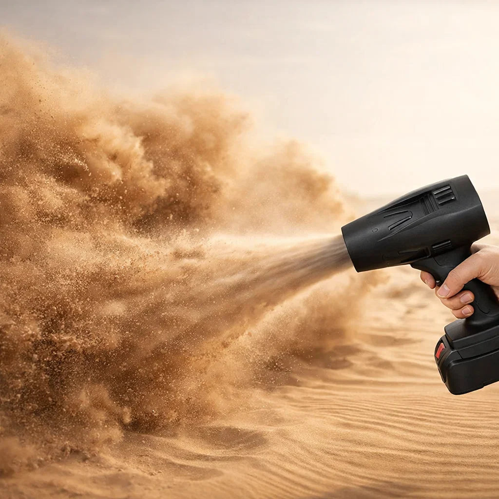 AirSweep – Snel schoonblazen zonder zware apparaten