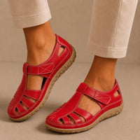 PuraVita comfortabele leren sandaal — Premium zacht · Antislip · Vederlicht