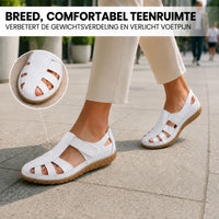 PuraVita comfortabele leren sandaal — Premium zacht · Antislip · Vederlicht