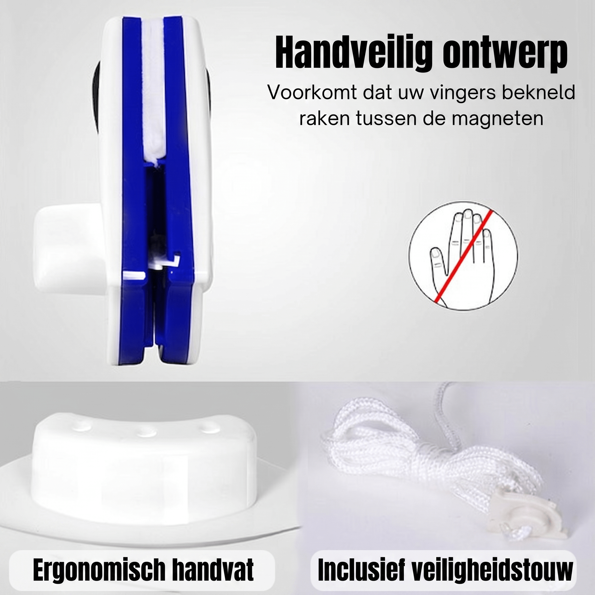 WindowClean — Beide kanten schoon in één beweging