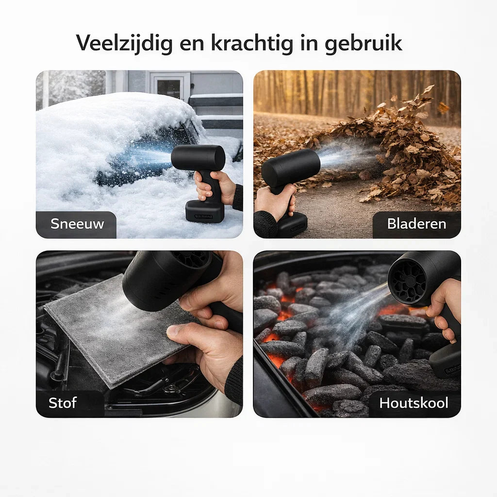 AirSweep – Snel schoonblazen zonder zware apparaten
