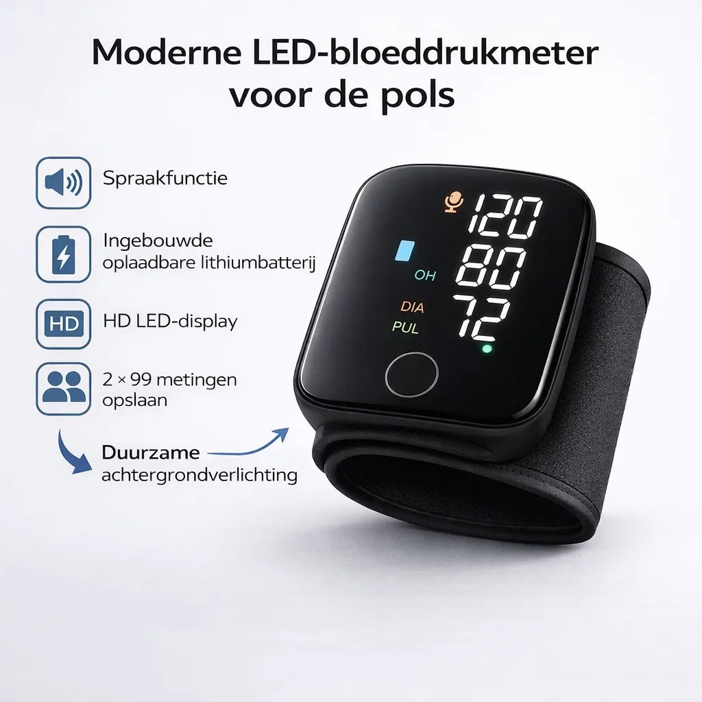 PulseCheck Pro – Meet je bloeddruk helder en zonder twijfel